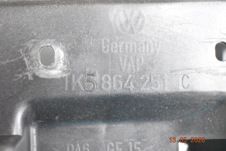 ПОДЛОКОТНИК СРЕДНИЙ VOLKSWAGEN GOLF VI, фото 5