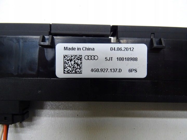 Панель переключатель датчиков парковки PDC 4G0927137D Audi A6 C7, фото 5