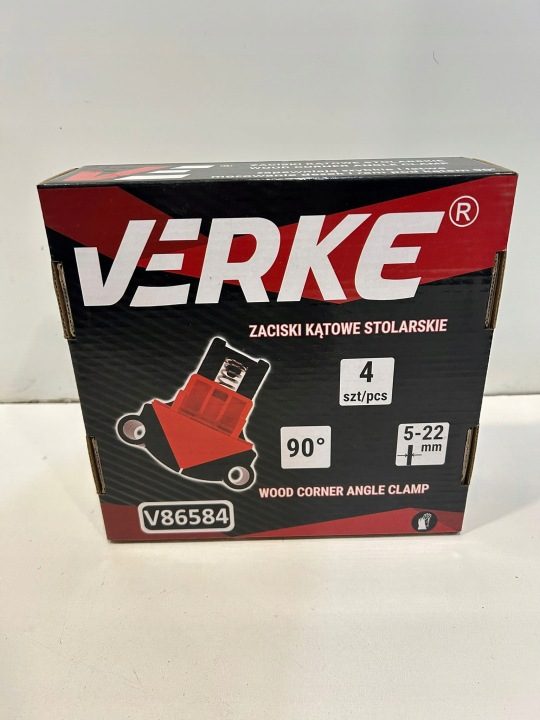 Струбцина угловая Verke 22 мм для дерева, фото 1
