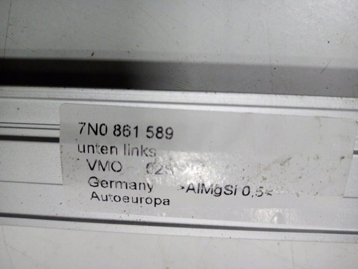 НАПРАВЛЯЮЩАЯ КРЕПЛЕНИЕ БАГАЖНИКА VW SHARAN 7N 7N0861608 7N0861589, фото 5