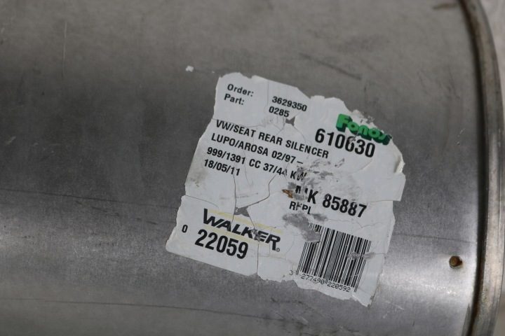 VW Lupo Aarosa глушитель Walker, фото 4