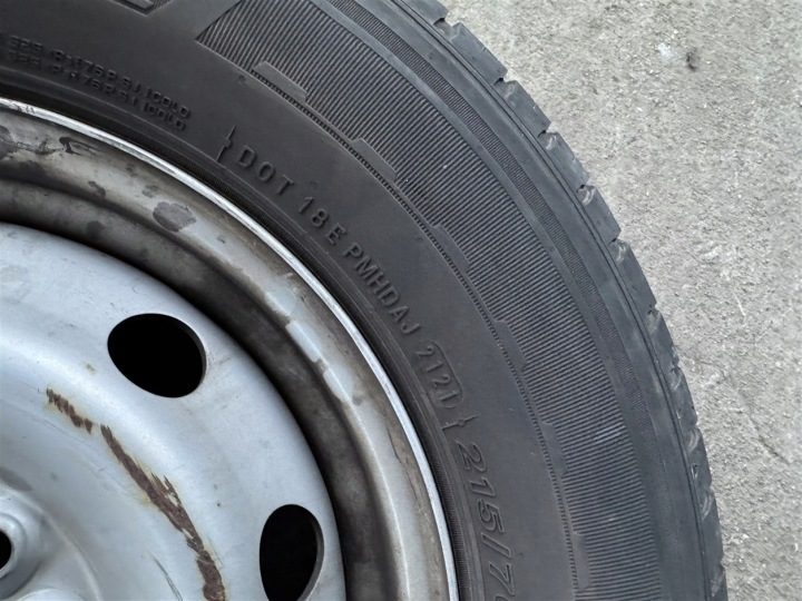2X КОЛЕСО ШИНА ДИСК ЛЕТНИЙ 15” 215/70R15C NEXEN FIAT DUCATO 3 III РЕСТАЙЛИНГ, фото 9