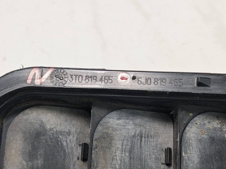 SKODA SEAT AUDI VW РЕШЕТКА ВЕНТИЛЯЦИОННАЯ ПОД БАМПЕР ЛЕВЫЙ ЗАДНИЙ 6J0819465, фото 10