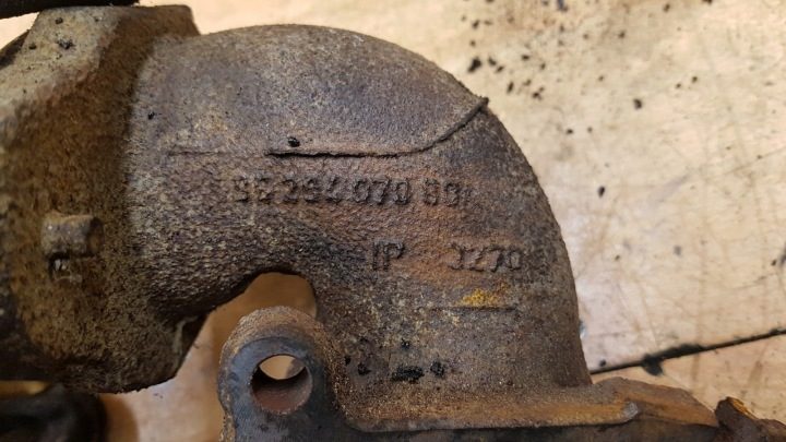 ТРУБА КОЛЕНО ТУРБИНЫ CITROEN BERLINGO I 2.0 HDI, фото 3