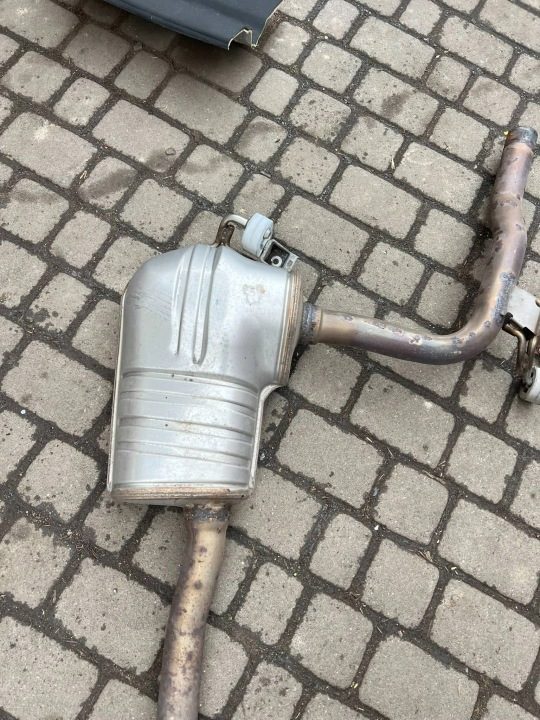 8W0 253 611 K Глушитель выхлопа 1.4 TFSI Audi A4 S4 B9, фото 5