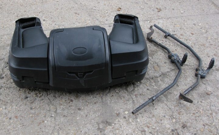 Кофр задний с oparciem 90L ART ATV черный Plus багажник, фото 11