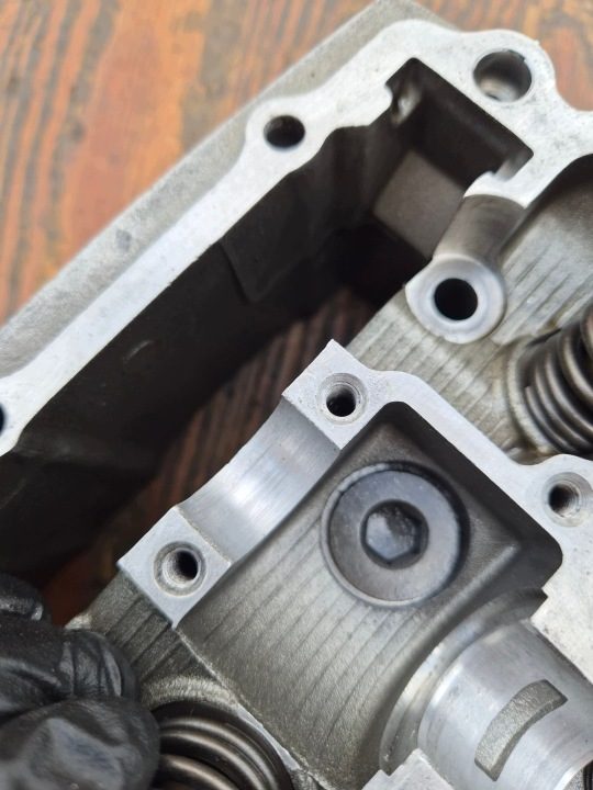 ГБЦ крышка Yamaha YFM 660 Raptor OEM 2001-2005, фото 12