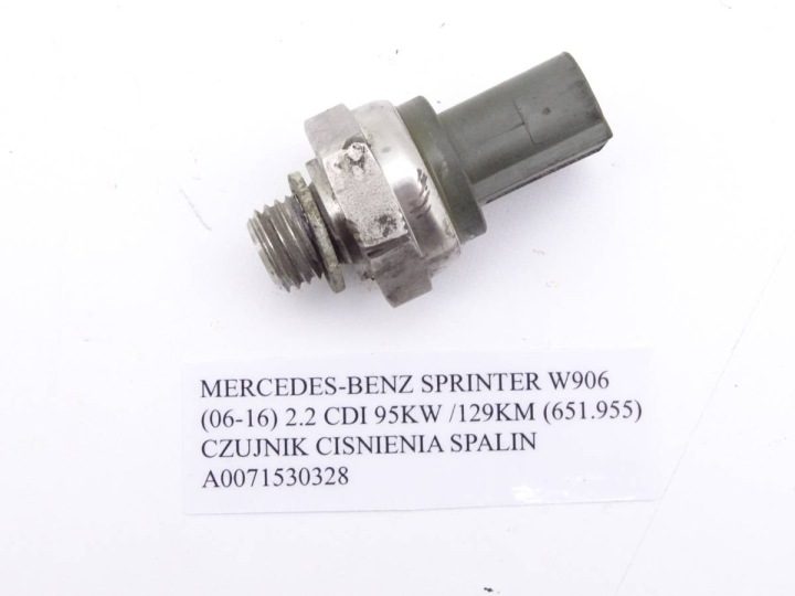 MERCEDES SPRINTER 906 W906 06-16 2.2 CDI OM651 ДАТЧИК ДАВЛЕНИЯ ВЫХЛОПНЫХ ГАЗОВ ОРИГИНАЛ, фото 3