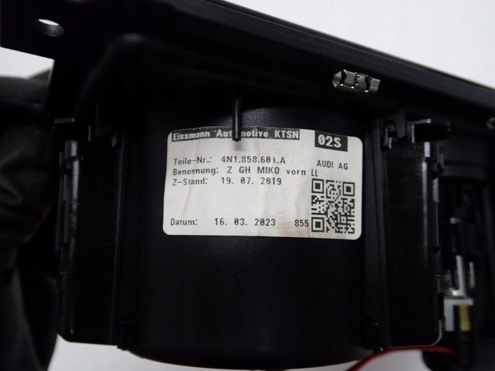 ПОДСТАКАННИК НАПИТКИ БАРДАЧОК ДЕКОР ЕВРОПА 4N1858601A AUDI A8 D5 4N 24 г., фото 4