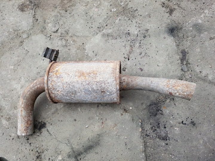 Задний глушитель Ford Fiesta, фото 1