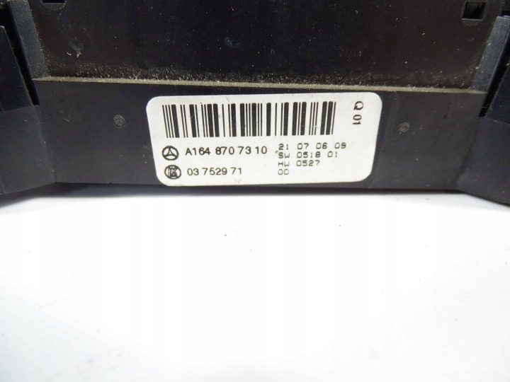 Панель переключатель подвески Mercedes-Benz OE A1648707310, фото 4