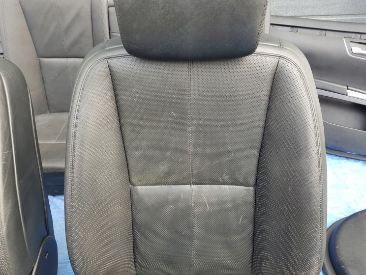 Mercedes W221 сиденья вентилируемые диван с подогревом обшивки комплект кожа, фото 11