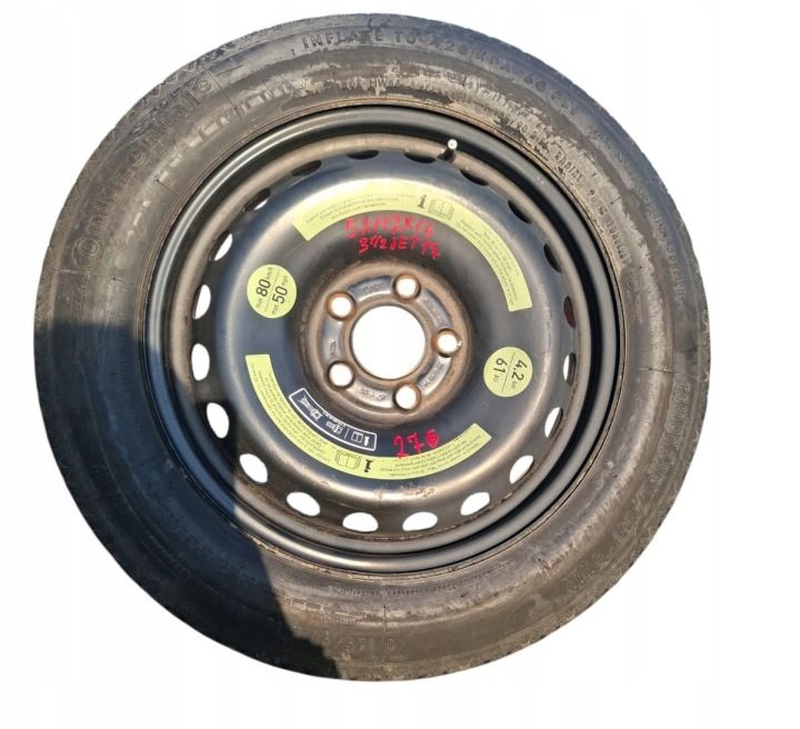 Mercedes MB W209 Докатка 125/90 5x112R16 ET17 Запаска dojazd 2094000402, фото 1