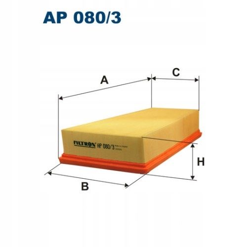 Filtron AP 080/3 Воздушный фильтр, фото 5