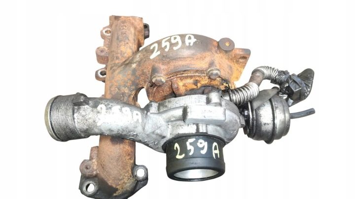 Турбокомпрессор Fiat Bravo II Opel Zafira B 1.9 CDTI 8V 55196765 100% SPRAWN, фото 2