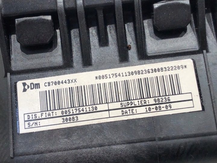 Подушка безопасности пассажира Fiat Linea 00517541130 Airbag, фото 4