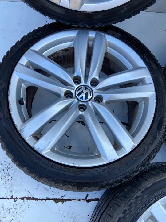 ДИСКИ КОЛЕСА VW PASSAT B7 R-LINE R18 8JX18'' ET44 3AA601025H 5 ШТУК, фото 7