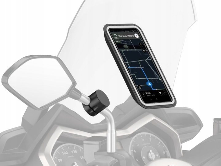 Магнитный держатель под телефон для motocyklu /S, фото 4