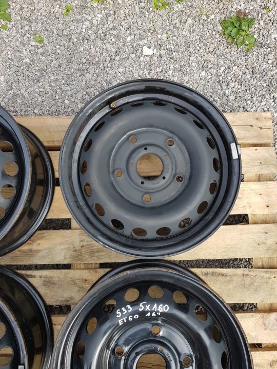 4× Штампованный диск Ford OE 6.5" x 16" 5x160 ET 60, фото 5