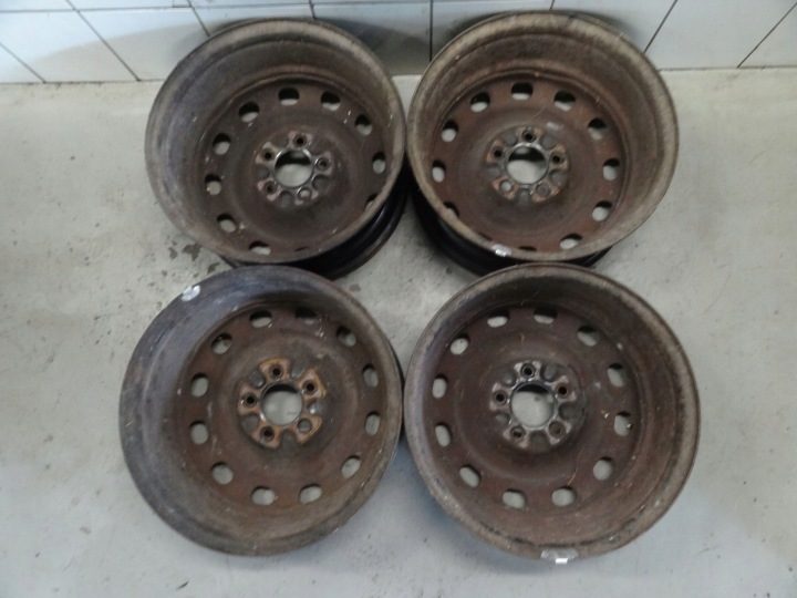 4× Штампованный диск Chrysler OE VOYAGER 5.0" x 16" 5x114.3 ET 40, фото 7