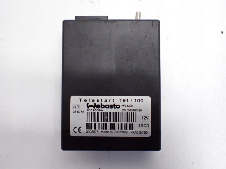 БЛОК УПРАВЛЕНИЯ WEBASTO 9019509A HONDA JAZZ III 10 г., фото 1