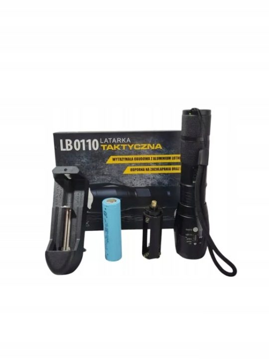 Фонарик классический Libox 1000 lm LED, фото 1