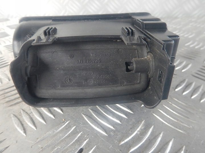 VW GOLF IV ДЕФЛЕКТОР ОБДУВА ВЕНТИЛЯЦИИ 1J1819704C ОРИГИНАЛ, фото 2