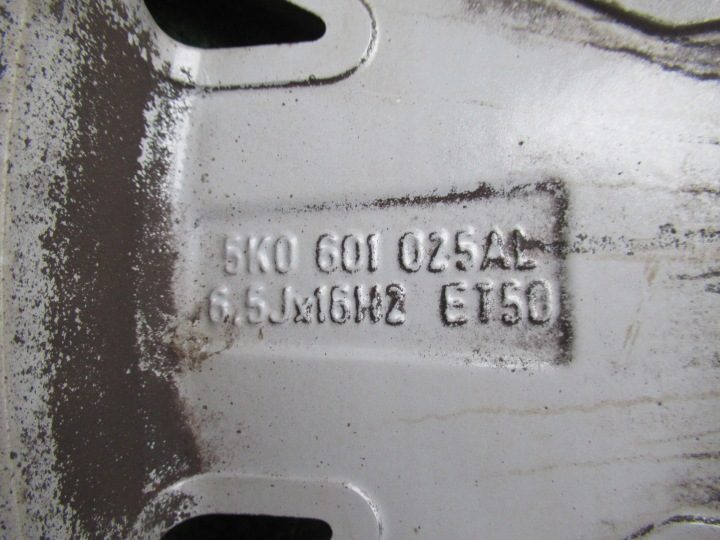 Литой диск Volkswagen OE 5K0601025AL 6.5" x 16" 5x112 ET 50, фото 4