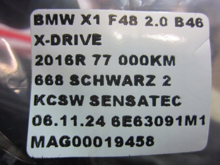 BMW X1 F48 F45 ЗАЩИТА ДИВАНА ISOFIX ЗАГЛУШКА 7384719 ЧЕРНАЯ 52207384719, фото 8
