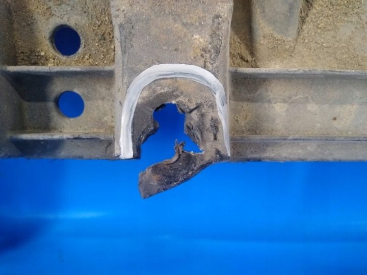 Защита переднего бампера TOYOTA PRIUS PLUS 11-14-52618-47030, фото 4