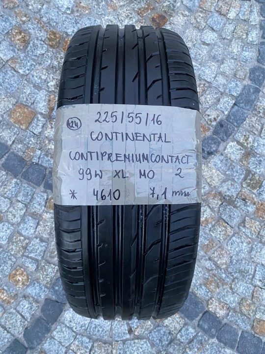 Шина летняя Continental ContiPremiumContact 2 225/55R16 99 Вт усилитель (XL) MO - Mercedes-Benz, фото 1