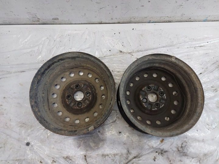 4× Штампованный диск Toyota OE 5.5" x 14" 4x100 ET 45, фото 4