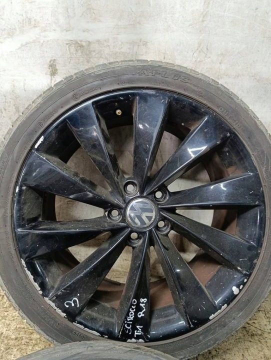 4× Литой диск Volkswagen OE Scirocco См. фото x 18" 3X7, фото 2