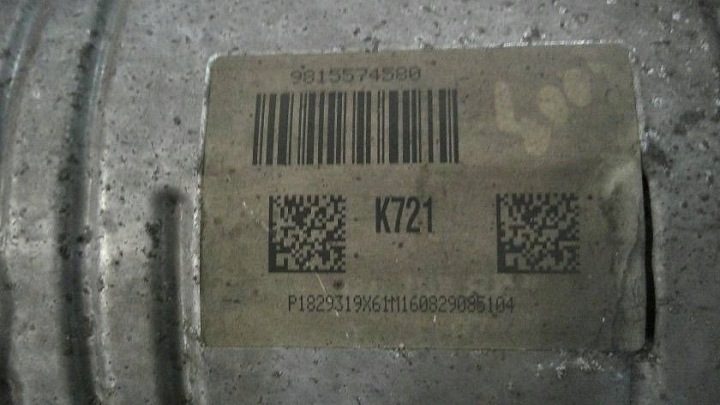 КАТАЛИЗАТОР PEUGEOT 508 I 1,6 BLUE HDI K721 9815574580, фото 2