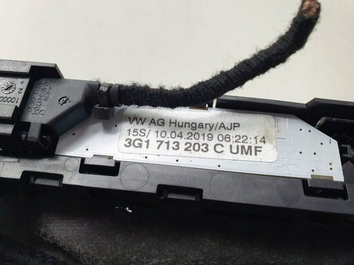 ЧЕХОЛ РУЧКА ПЕРЕКЛЮЧЕНИЯ ПЕРЕДАЧ DSG VW ARTEON 3G1713203C, фото 7