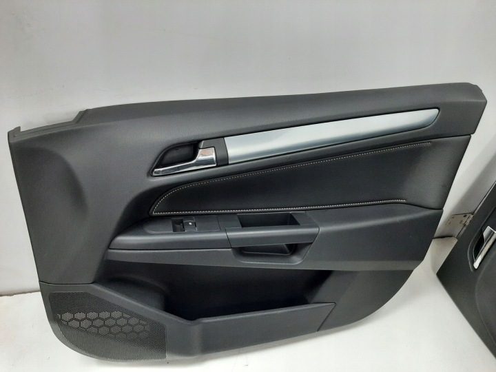 OPEL ASTRA H УНИВЕРСАЛ РЕСТАЙЛИНГ 07 г. СИДЕНЬЯ ДИВАН ОБШИВКИ ОБИВКА КОМПЛ. RECARO OPC, фото 13
