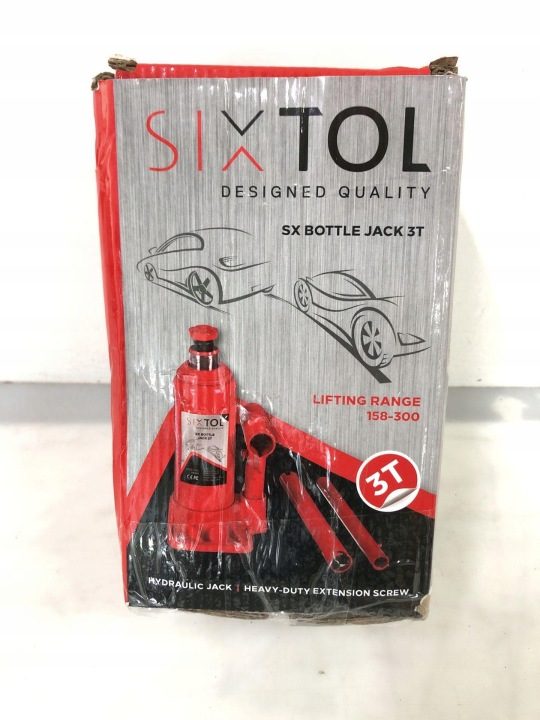 Sixtol Гидравлический домкрат для butelek SX Bottle Jack 3T, фото 2