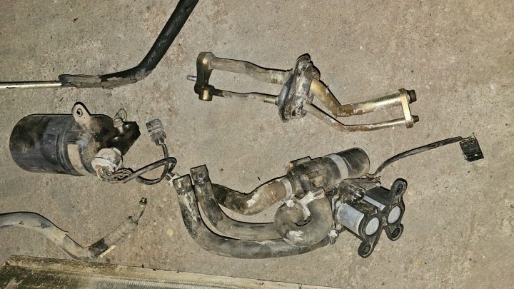 Кондиционер в сборе BMW e34 m50b20, фото 2