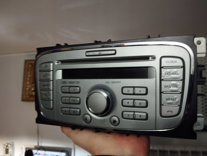 Ford Focus mk2 рестайлинг магнитола 6000cd + код 8M5T-18C815-AC, фото 4