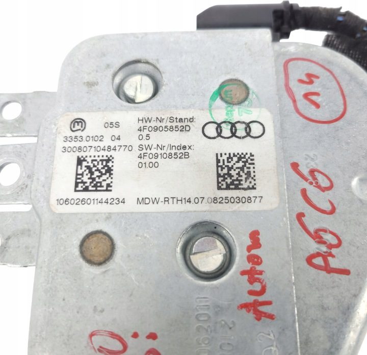 AUDI A6 C6 РЕСТАЙЛИНГ Q7 I 4L ЗАЩЕЛКА БЛОКИРАТОР КОЛОНКИ 4F0905852D, фото 2