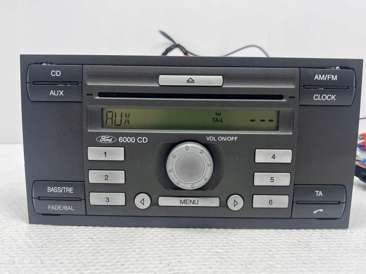 Ford Focus II 2 04-11 МАГНИТОЛА CD С KODEM OE 6S6118C815AH + 3 другие товары, фото 2