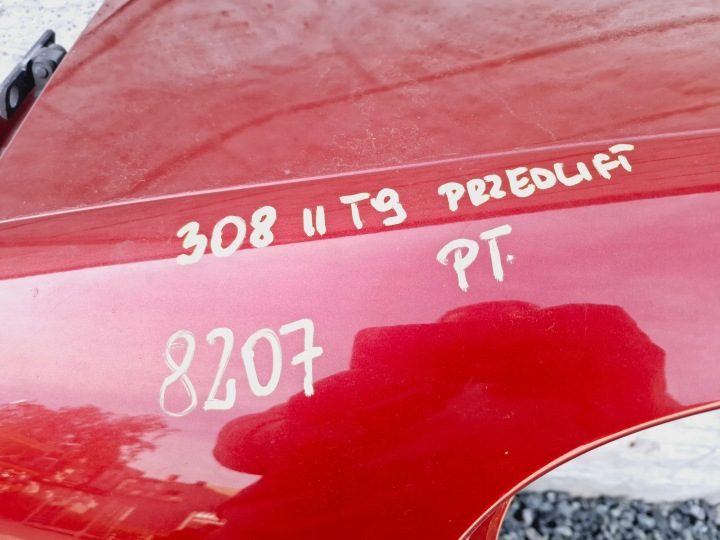 ЧЕТВЕРТЬ БОКОВИНА КРЫЛО ПРАВОЕ ЗАДНЕЕ PEUGEOT 308 II T9 ДОРЕСТАЙЛИНГ 2013-2017 #8207, фото 5