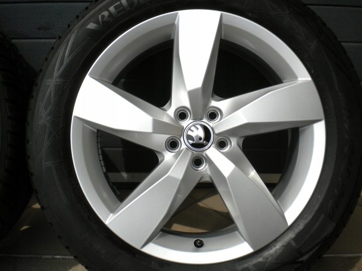 Колеса зимние алюминиевые 17 5x100 Оригинал VW T-Cross Taigo Skoda Kamiq, фото 7