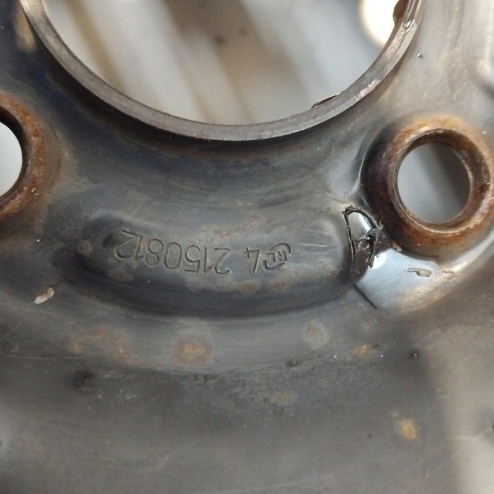 Штампованный диск Ford OE Ford Fusiuon 6.0" x 15" 4x108 ET 52,5, фото 5