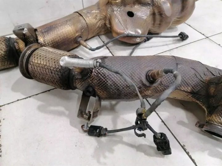 AUDI R8 4S CATALYTIC CONVERTER Manifold Комплект 420131090E Выхлоп 420251212T, фото 3