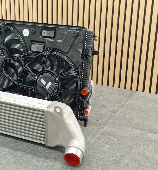 Комплект радиаторов интеркулер вентиляторы RS3 8Y 8V TT RS FV RSQ3 83A 2.5TFSI, фото 4
