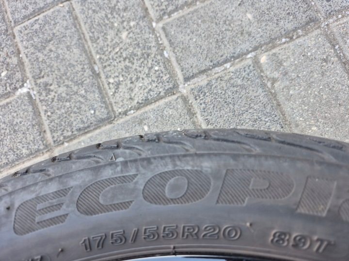 2× Шина летняя Bridgestone Ecopia EP500 175/55R20 89 т усилитель (XL) * - BMW, фото 7