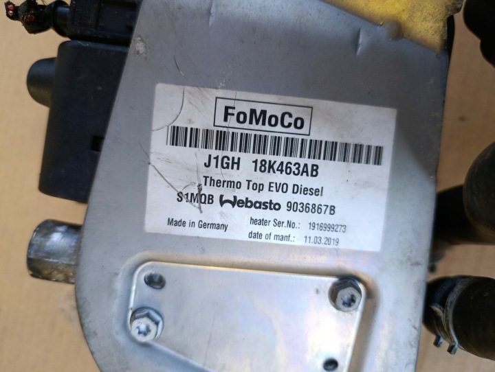 FORD MONDEO MK5 WEBASTO АВТОНОМНЫЙ ОТОПИТЕЛЬ J1GH18K463AB, фото 4