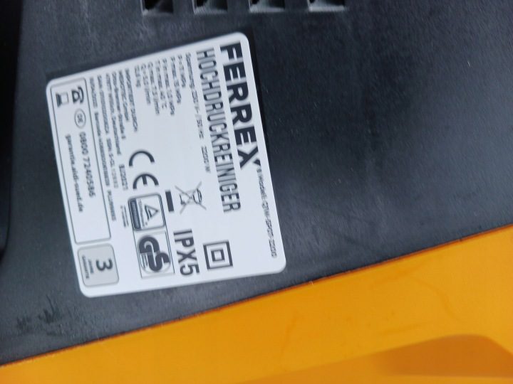 Мойка высокого давления Ferrex 150 бар 2200 Вт, фото 4