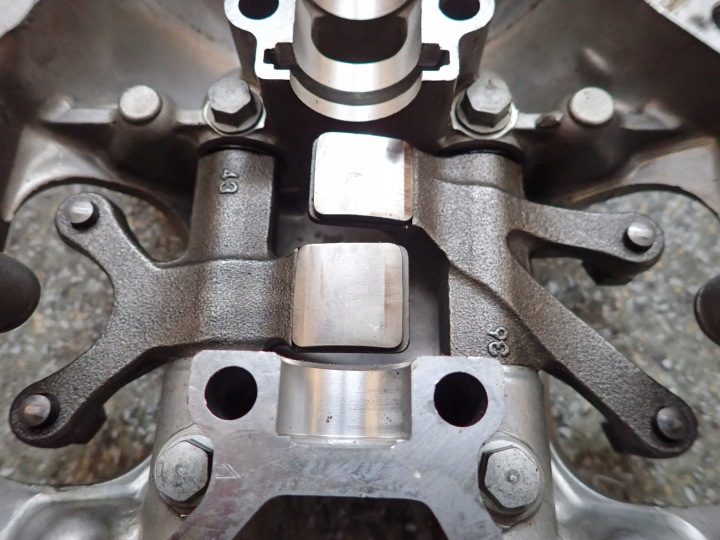 Крышка клапанная Задняя Коромысла Krzywki Толкатели Kawasaki KFX 700, фото 4